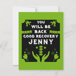 Get Well After Back Surgery Card