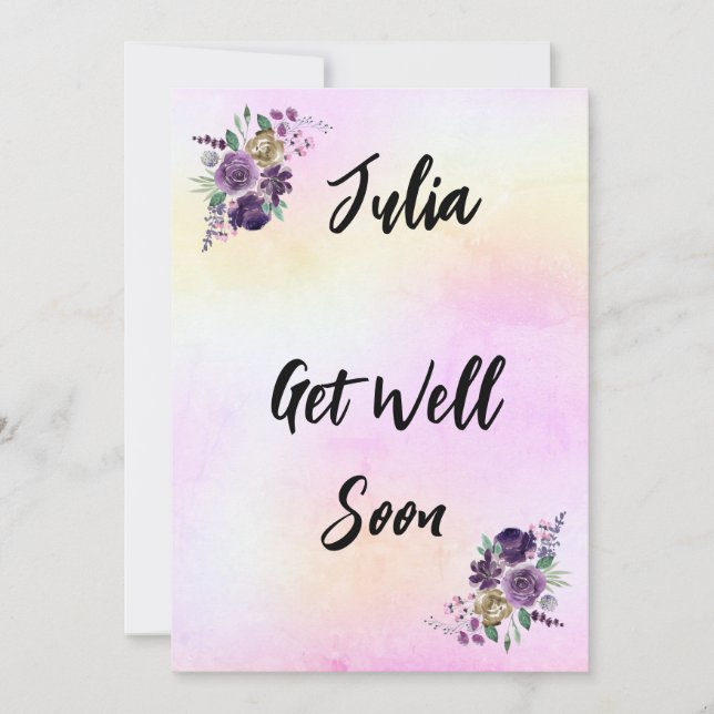 Get Well Card (Front)