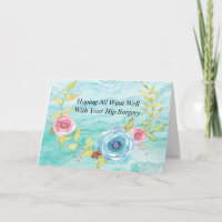 Get Well Card for a Female who Had Hip Surgery