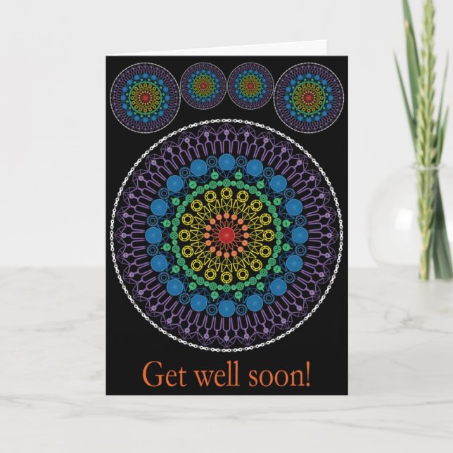 Get Well Card for Bicycle Enthusiasts (Front)