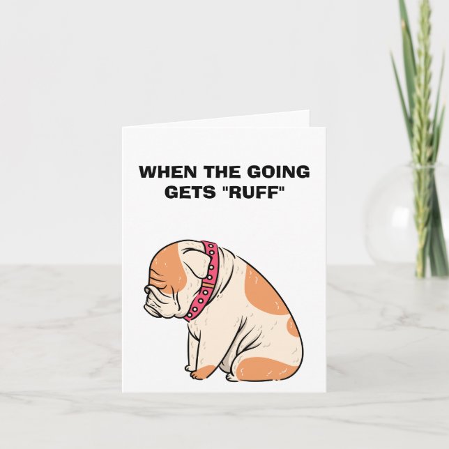 Get Well Cards For Dogs (Front)