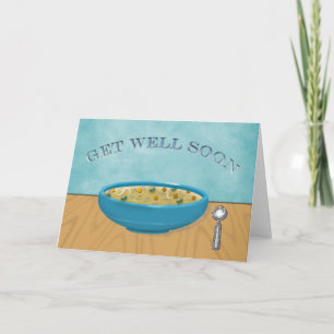 Get Well Chicken Soup Card