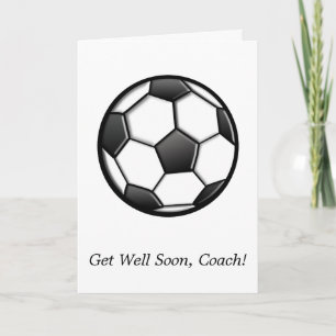 Get Well Coach from Soccer Team Card