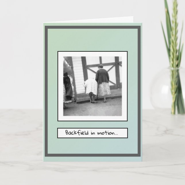 Get Well Funny Card (Front)