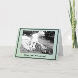 Get Well Funny Card