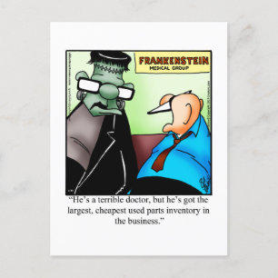 Get Well Humour Postcard