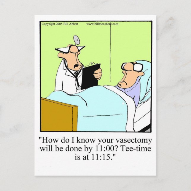 Get Well Humour Postcard "Spectickles" (Front)