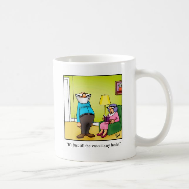 Get Well Humour "Vasectomy" Mug "Spectickles (Right)