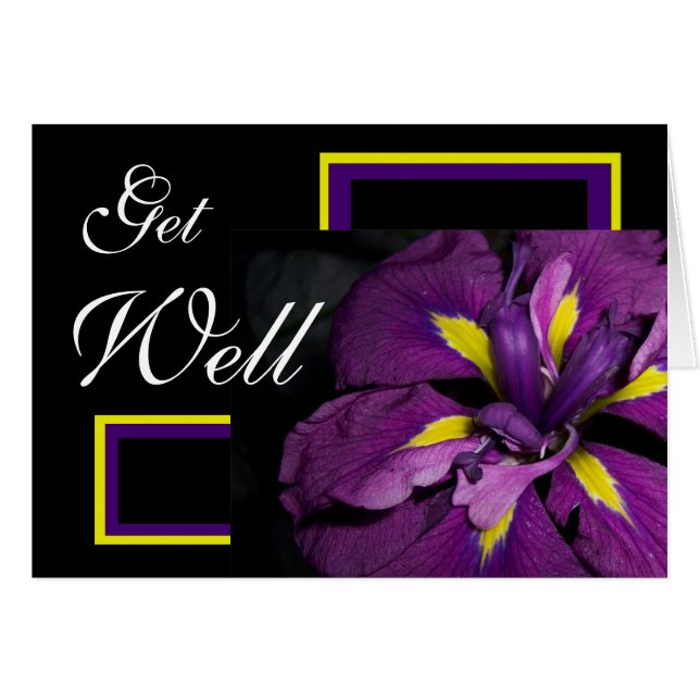 Get Well Iris (Front Horizontal)