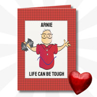 Get Well Male Cartoon Encouragement Strength 