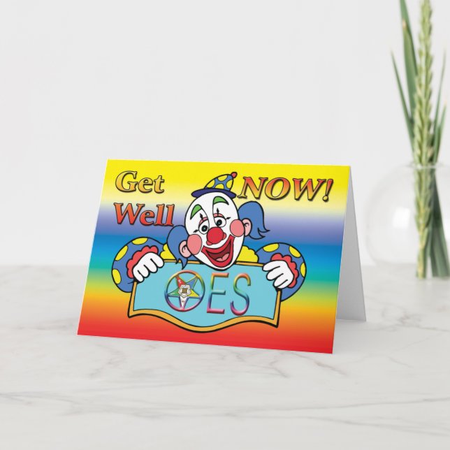 Get well OES Card (Front)