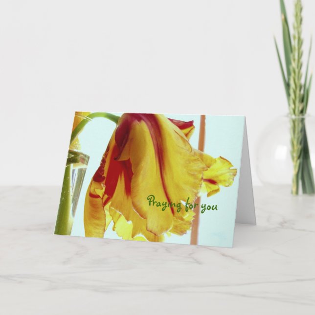 Get Well Prayer Card (Front)