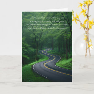 Get Well Sentimental Long Winding Road Card