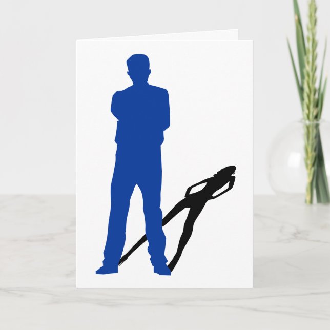 get well soon after gender change card (Front)