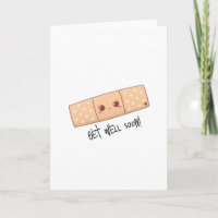 Get Well Soon 'Band-aid Card