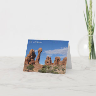 Get well soon card - Arches
