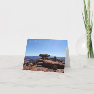 Get well soon card - Canyonlands