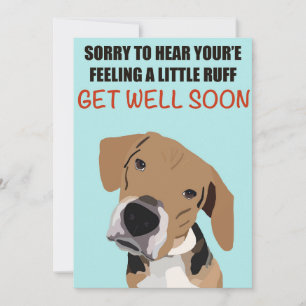 Get well soon card! holiday card