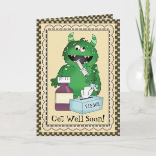 Get Well Soon greeting card