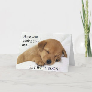Get Well Soon! Greeting Card