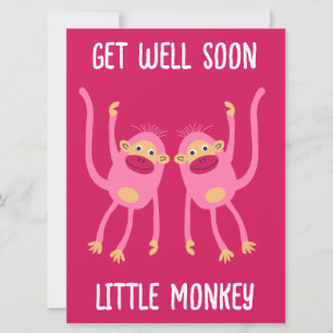 Get Well Soon Little Monkey