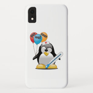 Get well soon. Penguin Nurse. Case-Mate iPhone Case
