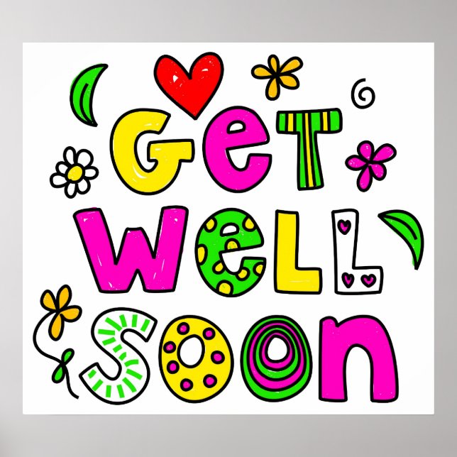 Get Well Soon Poster (Front)