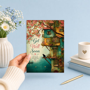 Get Well Soon Rest Healing Ahead Card