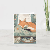 Get Well Soon - Sleeping Fox 