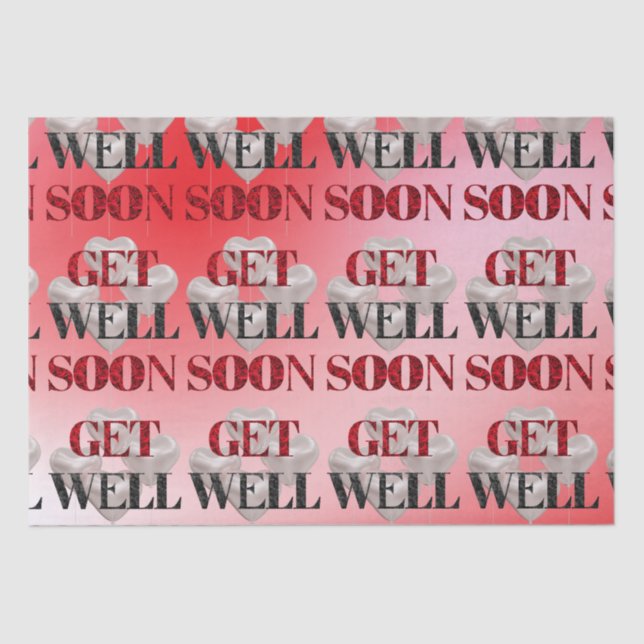 Get Well Soon Tissue Paper (Front)