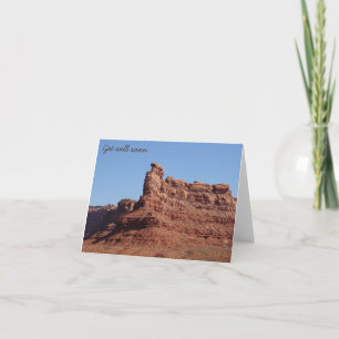 Get well soon - Valley of the Gods Thank You Card