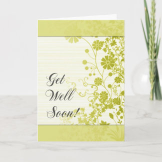Get Well Soon (Yellow) Card