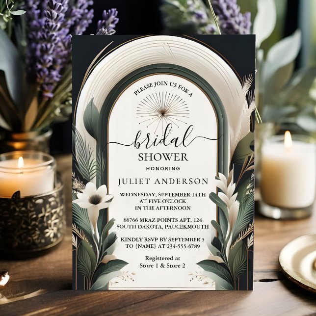 Get Wood Tree Rustic Barn Farm Arch Bridal Shower Invitation (Creator Uploaded)