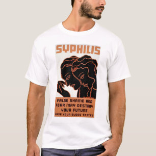 Get Your Blood Test 1938 WPA T-Shirt