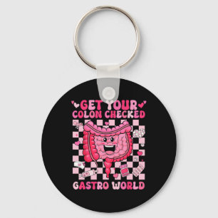 Get Your Colon Checked Gastro World Cute Gi Nurse Key Ring