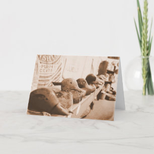 Get Your Ducks in a Row - Greeting Card