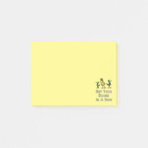 Get Your Ducks In A Row Post-it Notes