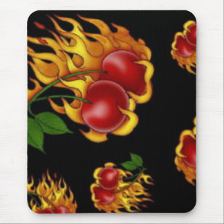 get your hot cherries mouse pad