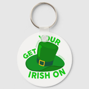 Get Your Irish On  Key Ring