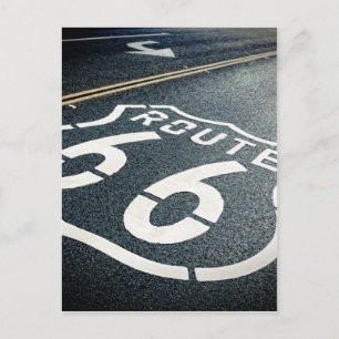 Get Your Kicks On Route 66 Postcard