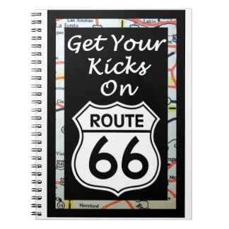 Get Your Kicks On Route 66 With Map Notebook