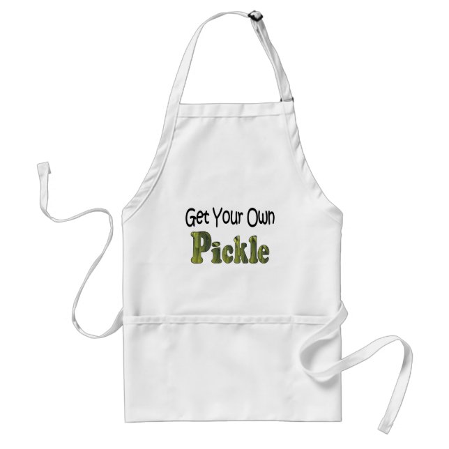 Get Your Own Pickle Standard Apron (Front)