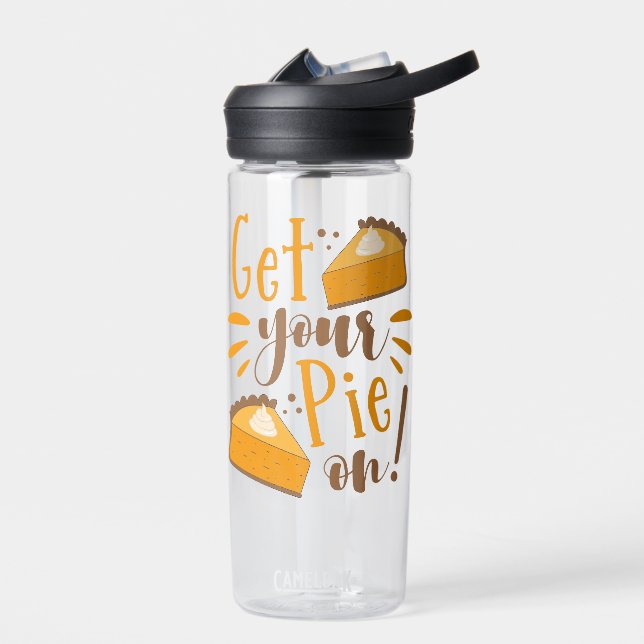 Get Your Pie On! Water Bottle (Left)
