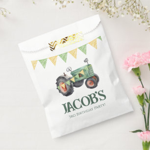 Get Your Tractor Boys Birthday  Favour Bags