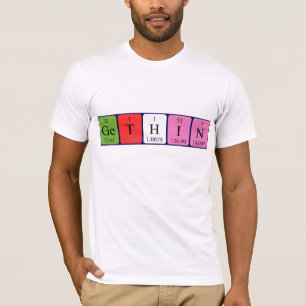 Gethin periodic table name shirt