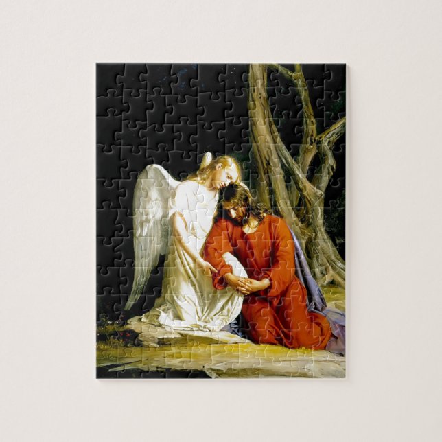 Gethsemane Carl Bloch Jigsaw Puzzle (Vertical)