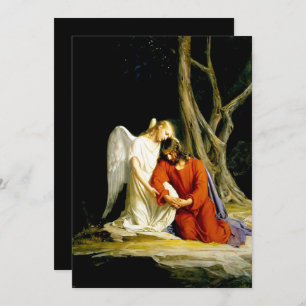 Gethsemane. Fine Art Easter Religious Card