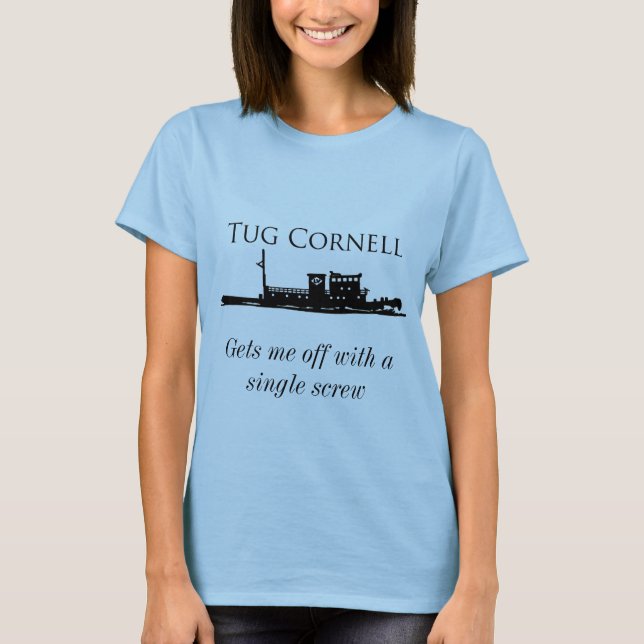 Gets me off with a single screw T-Shirt (Front)