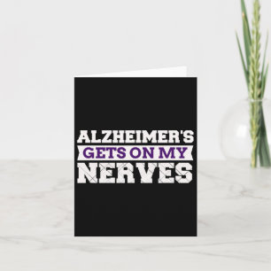 Gets On My Nerves Awareness Caregiver Gift  Card