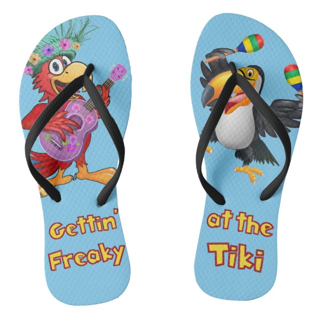 GETTIN' FREAKY AT THE TIKI JANDALS (Footbed)